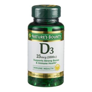 US NUTRITION Nature's Bounty® Vitamin D-3 Supplement 07431215605