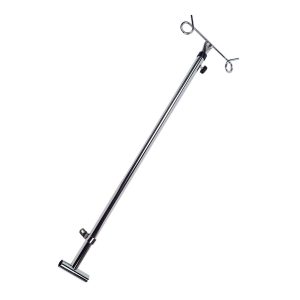 DRIVE DEVILBISS HEALTHCARE drive™ Telescoping Steel IV Pole for use with Wheelchair, 11 x 41½ Inch STDS820
