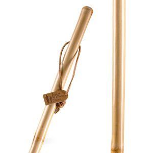 MABIS HEALTHCARE Brazos™ Iron Bamboo Rustic Walking Stick, 55 Inch Height 602-3000-1151