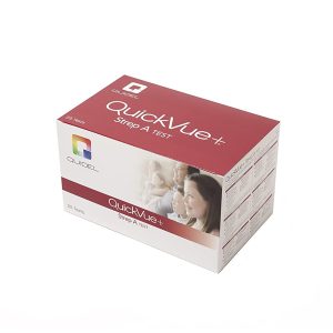 QUIDEL QuickVue+® Strep A Infectious Disease Immunoassay Respiratory Test Kit 20122