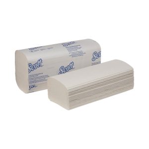 KIMBERLY CLARK Scott Pro Scottfold Paper Towels Multi-Fold, 9.4 x 12.4 Inch, White 01980