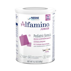 NESTLE HEALTHCARE NUTRITION Alfamino® Junior Amino Acid–Based Pediatric Formula, Vanilla, 14.1-ounce can 07613287106070