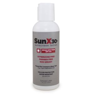 CORETEX PRODUCTS SunX® SPF 30+ Sunscreen, 4-ounce Bottle 71666