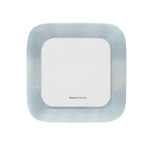 COLOPLAST Biatain® Silicone Foam Dressing, Sterile, Border Film Backing, 5 x 5 Inch 33436