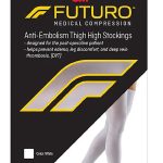 3M COMPANY 3M Futuro™ Anti-Embolism Moderate Compression Thigh-Hi Stockings Medium/Regular 71065EN