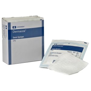 CARDINAL Dermacea™ Sterile Gauze Sponge, 3 x 3 Inch, 12-Ply 441009