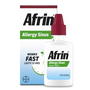 BAYER Afrin® Allergy Sinus Oxymetazoline HCl Nasal Spray 04110081127