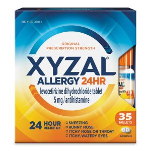 SANOFI Xyzal® Allergy 24 HR Tablets 04116735101
