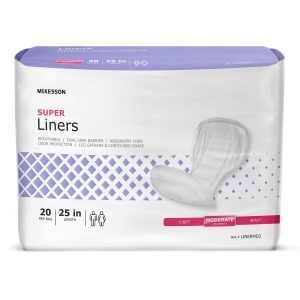 MCKESSON BRAND McKesson Super Liner, 25-Inch-Long Incontinence Liner LINERMD2