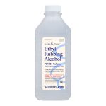 MCKESSON BRAND Foster & Thrive™ 70% Ethyl Rubbing Alcohol, 16-ounce Bottle 01093995988