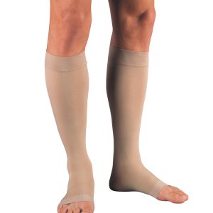 BSN MEDICAL Jobst® Relief® Knee High Compression Stockings, Beige, Large 114627