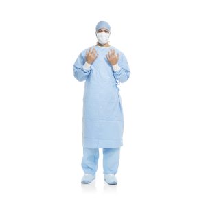 O&M HALYARD INC Aero Blue Surgical Gown with Towel, Small 41732