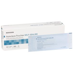 MCKESSON BRAND McKesson Sterilization Pouch, 3.5 x 9 Inch 16-6423