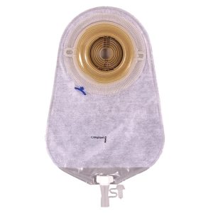 COLOPLAST Assura® Deep Convex 1-Piece Transparent Urostomy Pouch, 22mm Stoma 12993