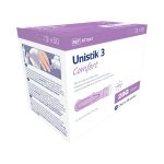 OWEN MUMFORD Unistik® 3 Comfort Safety Lancet, 28 Gauge AT 1047
