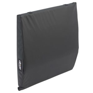 DRIVE DEVILBISS HEALTHCARE drive™ Wheelchair Back Cushion with Lumbar Support, 20 x 17 Inch 14920