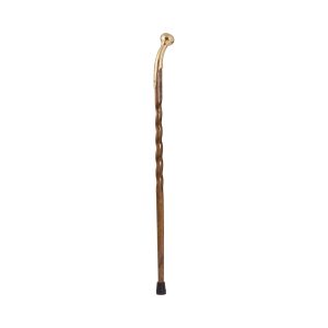 MABIS HEALTHCARE Brazos™ Twisted Oak Cane, 37-Inch Height, Brown 502-3000-0239