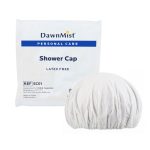 DONOVAN INDUSTRIES DawnMist® Shower Cap, Individually Packed, Clear SC01