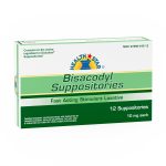 GERI-CARE Health*Star Bisacodyl Laxative Suppository 444-12-HST