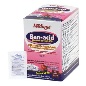 MEDIQUE PRODUCTS Ban-Acid® 750-mg Calcium Carbonate Antacid 28536