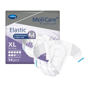 HARTMANN MoliCare® Premium Elastic 8 Drop Absorbency Incontinence Briefs, Extra Large 165474