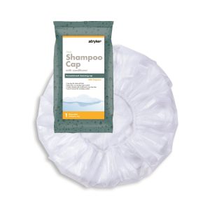 SAGE PRODUCTS Comfort® Rinse-Free Shampoo Cap, Powder Scent 7909