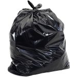 I.B.S. SOLUTIONS (PITT PLASTICS) Pitt Plastics Trash Bag, Black, Star Seal Bottom, 38 x 58 Inch VB76530XK
