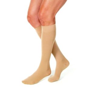 BSN MEDICAL Jobst® Relief® Knee High Compression Stockings, Beige, Extra Large, 20 – 30 mmHg 114623