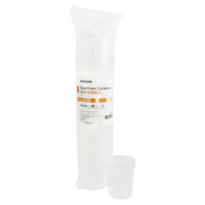 MCKESSON BRAND McKesson Specimen Container without Lid, 120 mL 561