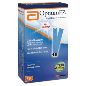 Abbott Optium EZ® Blood Glucose Test Strips 7104101