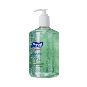 GOJO Purell® Advanced Hand Sanitizer Soothing Gel, 12 oz. Bottle 3639-12