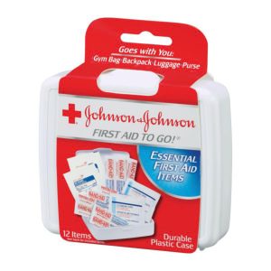J & J SALES Johnson & Johnson® Red Cross First Aid to Go Kit 38137008295