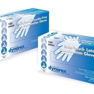 DYNAREX Safe-Touch™ Latex Exam Glove, Medium, Ivory 2337