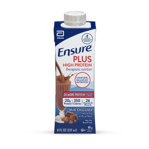 ABBOTT NUTRITION Ensure® Plus High Protein Therapeutic Nutrition Shake, Chocolate, 8-ounce carton 68230