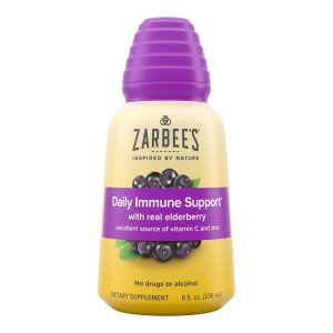 J & J SALES Zarbee's Naturals Black Elderberry Immune Support Syrup 85764700786