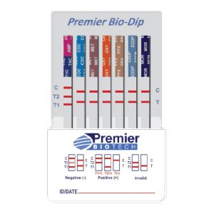 PREMIER BIOTECH Bio-Dip™ 13-Drug Panel Drugs of Abuse Test Kit PDA-13CW-LC