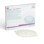 SOLVENTUM CORPORATION 3M™ Tegaderm™ High Performance AdhesiveBorder Foam Dressing, 19 x 22.2 cm Oval 90616