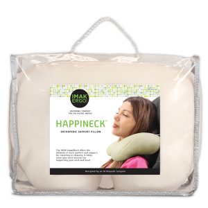 BROWNMED IMAK® Ergo Happineck Crescent Neck Pillow, Beige A30111