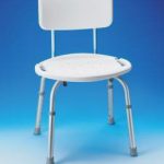 DRIVE DEVILBISS HEALTHCARE Carex Adjustable Bath and Shower Seat with Back, 350 lb Capacity FGB75300 0000