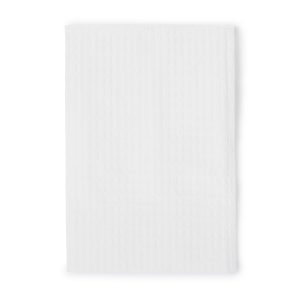 MCKESSON BRAND McKesson White Dental Bib, 13-1/2 x 18 Inch 143-43445