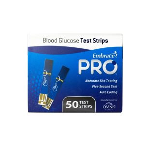 OMNIS HEALTH Embrace® Blood Glucose Test Strips ALL02AM0202