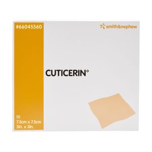 SMITH & NEPHEW Cuticerin Oil Emulsion Impregnated Dressing, 3 x 3 Inch 66045560
