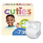 FIRST QUALITY PRODUCTS LLC Cuties® Complete Care Diapers for Children, 41+ lbs. CDB007