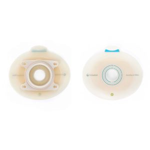 COLOPLAST SenSura® Mio Click Ostomy Barrier, 20 mm Stoma Opening, Green Color Match 10503