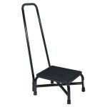 MCKESSON BRAND McKesson Step Stool with Handrail, 600-lb. Weight Capacity, One-Step 16-21220