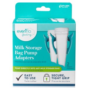 MIDWAY IMPORTING INC Evenflo® Advanced Breast Milk Storage Bag Adapters 5142111