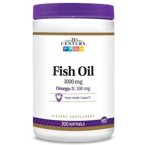 21ST CENTURY NUTRITIONAL PRODUCTS 21st Century® Fish Oil Omega 3 Supplement 74098521495