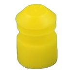 MCKESSON BRAND McKesson Flanged Plug Cap, Yellow. Polyethylene, for Use with 13 mm Tubes 177-118240Y