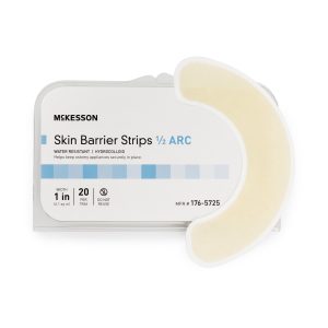 MCKESSON BRAND McKesson Skin Barrier Half-Arc Strip 176-5725
