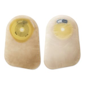 HOLLISTER Premier™ 1-Piece Transparent Colostomy Pouch, Cut to Fit Stomas up to 55 mm 82400